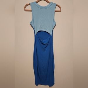 Lulu's crop midi dress,  sz s